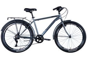 Fahrrad Trekking Prestige 26", 150-180 cm, 7 Gänge, Grau