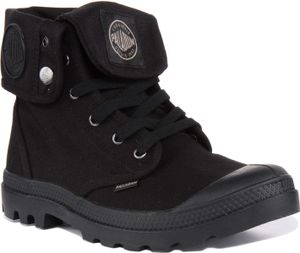 Palladium Baggy Men's Lace Up Le Wand Ankle Boot With Foldable Collar Black - 7,5 United Kingdom - 41,5 EU - 8,5 US / Black