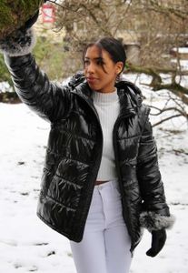 Steppjacke in Glanz-Optik - TX42 - L Steppjacke in Glanz-Optik - TX42 - L