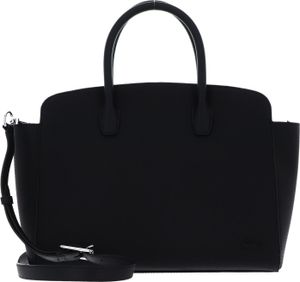 LACOSTE Handtasche Umhängetasche Daily Lifestyle M Top Handle Bag M Noir schwarz LACOSTE Handtasche Umhängetasche Daily Lifestyle M Top Handle Bag M Noir schwarz