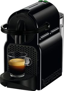 Delonghi EN 80.BAE Inissia+ MILK Black Nespresso kávovar na kapsule, nerezová oceľ, napeňovač mlieka