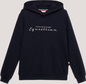 Tommy Hilfiger Equestrian Hoodie Damen Greenwich Graphic Damenpullover Desert Sky M