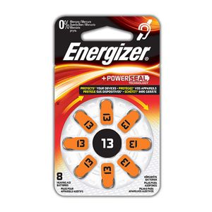 Energizer Hörgeräte Batterie 13 8er Pack