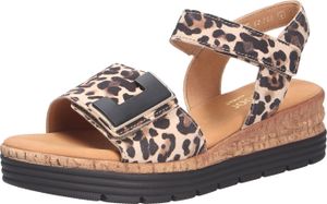 Gabor - Sandale animal print, Farbe:natur (schw 90, 14:5 Gabor - Sandale animal print, Farbe:natur (schw 90, 14:5