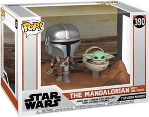 Star Wars - The Mandalorioan with the Child 390 - Funko Pop! - Vinyl Figur