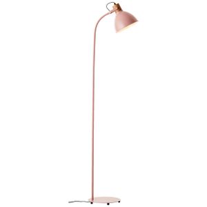 Stehlampe, schwenkbar, 150 x 25 x 35 cm, E27, max. 40 W, hellrosa