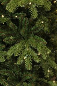 Black Box Trees Brampton Künstlicher Weihnachtsbaum mit LED-Beleuchtung - H155 x Ø102 cm - Grün