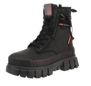 Palladium 97240-010-M Revolt Boot LTH - Damen Schuhe Stiefel - Black-Black, Größe:40 EU