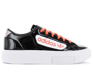 adidas Originals Sleek Super W - dámska obuv Patent Leather Black EF4954 , veľkosť: EU 38 UK 5