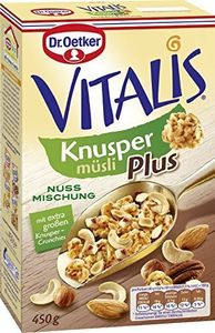 Dr. Oetker Vitalis Knusper Plus Nussmischung 3er Pack