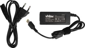 vhbw Netzteil Ersatz für Lenovo 45N0295, 45N0296, ADLX45NDC3, ADLX45NDC3A, ADLX45NLC2A, ADLX45NLC3, ADLX45NLC3A für Notebook - 200 cm, 45 W