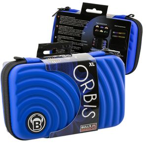 BULL'S ORBIS XL Dartcase Blau | Dart Case Etui Tasche für Dartpfeile Flights
