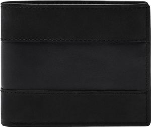 FOSSIL Kartenetui Everett Bifold Flip ID Black schwarz