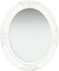 Prolenta Premium - Wandspiegel im Barock-Stil 50x60 cm Weiß