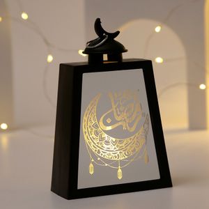 Ramadan Deko Lampe, Eid Mubarak Laterne Mond Stern Dekoration, Ramadan Dekoration Muslimische Festival Dekorative, Schwarz