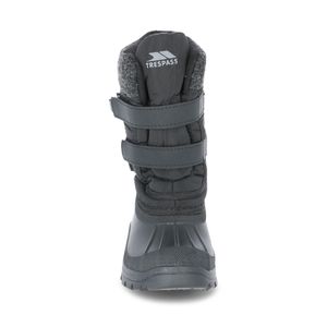 Trespass Jungen Strachan II wasserfeste Schneestiefel TP4015 (35 EU) (Schwarz)