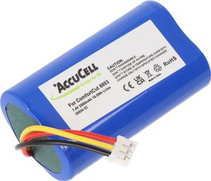 Akumulator do Gardena ComfortCut 8893 i 8895 7,2 V, akumulator do Gardena 08894-00 o pojemności 2500 mAh, 67,5x37x18,5 mm