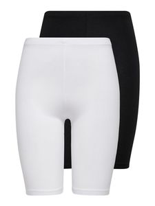ONLY Damen Mini Shorts Leggins 2-er Stück Pack Fitness Radler Hotpants | 34