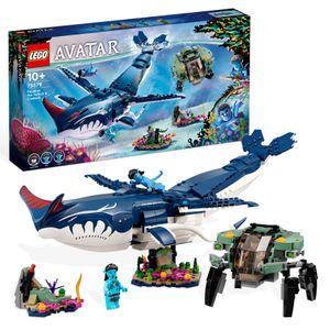 LEGO 75579 Avatar Payakan der Tulkun und Krabbenanzug, The Way of Water Ozean Spielzeug zum Bauen mit Meerestier-Figur für Kinder und Filmfans
