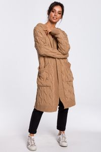 BeWear Strickjacke für Frauen Kog BK033 karamell S/M BeWear Strickjacke für Frauen Kog BK033 karamell S/M