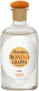 Nonino Distillatori Grappa Il Moscato Monovitigno Friuli - Grappa Nonino NV Grappa ( 1 x 0.1 L )