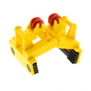 1x Lego Kran Greifer gelb Container Greifarm Gummi Set 4555 4549 5126 2648c01
