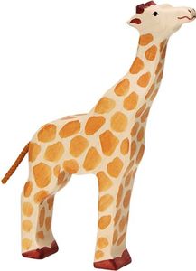 Holztiger Giraffe, Kopf hoch, 80155