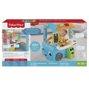 Fisher-Price Lernspaß Food-Truck, Baby-Spielzeug, Kaufmannsladen, Lernspielzeug