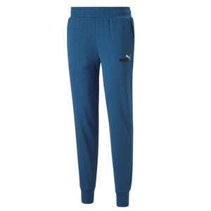 Puma Jogginghose Herren ESS+ aus Baumwolle, Größe:XL, Farbe:Blau