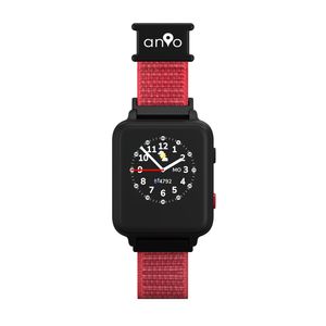 Lupus Electronics ANIO 5, Kinder-Smartwatch, 34 g, Schwarz, Rot