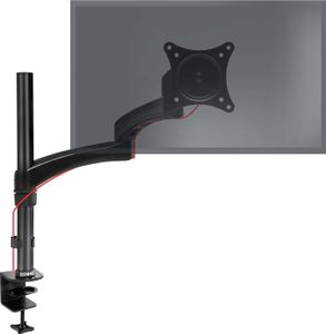Duronic DM451X3 Monitorhalterung / Tischhalterung / Monitorständer für einen LCD / LED Computer Bildschirm / Fernsehgerät mit Neig, Schwenk und Rotierfunktion