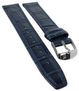 Festina Multifunktion Uhrenarmband 20mm → Leder blau → F16974 F16975