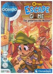 Clementoni 59227 Escape Game - Das geheimnisvolle Museum, Escape Room