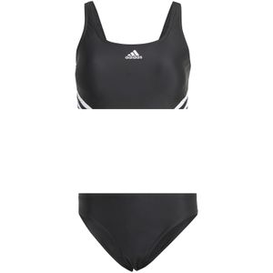 adidas 3-Streifen Bikini Damen 000 - black/white 46