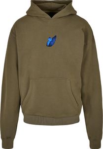 Le Papillon Heavy Oversize Hoody olive XS