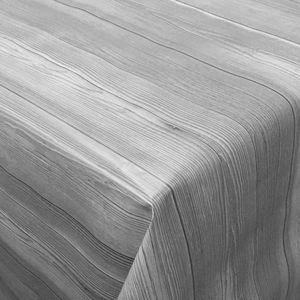 PVC Tischdecke Madeira grau Wachstuch · Eckig · Länge & Breite wählbar· abwaschbare Tischdecke Holzoptik Holz Holzdiele, Größe:130 x 200 cm