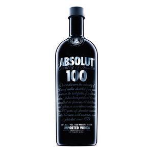 1 l Flasche Absolut Edel Vodka 100 Proof | 50 % vol | 1,0 l