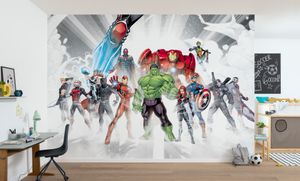 Komar Fototapete - Avengers Unite -  Größe: 368 x 254 cm (Breite x Höhe)