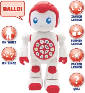 POWERMAN FIRST Interaktiver sprechender Roboter (Deutsch)