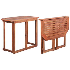 vidaXL Bistro stůl 90x50x75 cm Akátové masivní dřevo