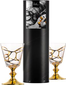 EISCH 2 Weißweingläser 586/2 in Geschenkröhre STARGATE GOLD 49958621