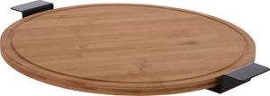 Serviertablett Excellent Houseware, Bambus, 40 cm, braun