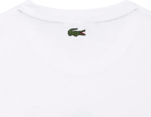Lacoste Th1147-00 Kurzarm-t-shirt Weiß S Mann Weiß S