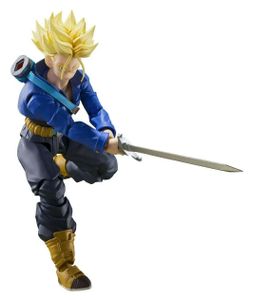 S.H. Figuarts Dragon Ball Z Actionfigur Super Saiyan Trunks (The Boy From The Future) 14cm