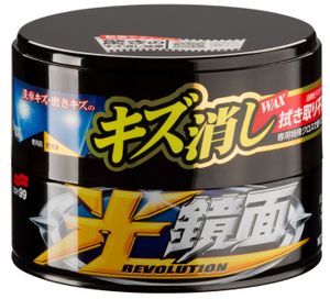 SOFT99 NEW SCRATCH CLEAR DARK 200g Wachs verleiht Glanz, kaschiert Unebenheiten und schützt den Lack