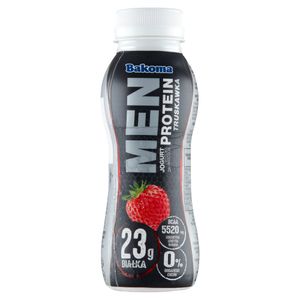 Bakoma Men Jogurt s vysokým obsahom bielkovín jahoda 230 G