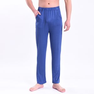 Herren Freizeithosen Pyjamahosen Hosen Nachtwäsche Homewear Loungewear Plus Size,Farbe: Blau,Größe:3XL