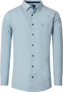 Redmond - Comfort Fit - Herren Langarm Hemd (251065111), Größe:4XL, Farbe:Grün(60)