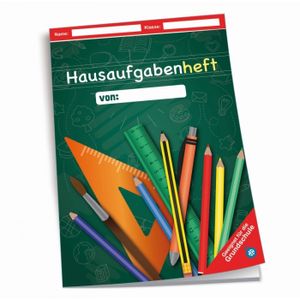 Hausaufgabenheft / für Grundschule / DIN A5 / 48 Blatt / "Tafel"