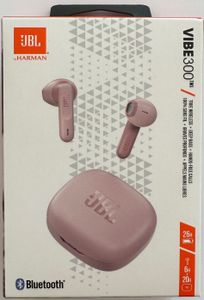 JBL Vibe 300 TWS True Wireless Deep Bass InEar Kopfhörer Earsbuds Pink